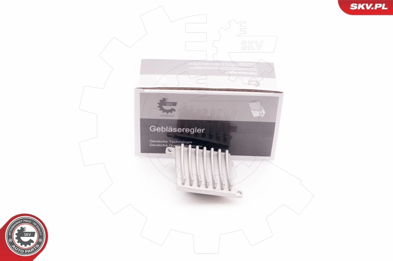 Resistor, interior blower
